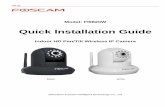 Quick installation guide-FI9820W - Foscam