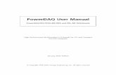PowerDAQ User Manual - Omega Engineering