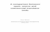 A comparison between open-source and commercial translator ...