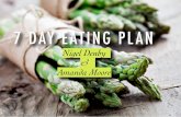 7 day eating plan - Premenstrual syndrome