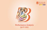 Performance Analysis Q3 FY 2020 Q4 FY 2021