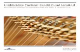 Highbridge Tactical Credit Fund Limited