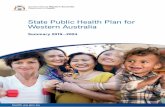 State Public Health Plan for Western Australia