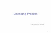 Licensing Process - PFNDAI