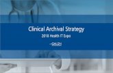 Clinical Archival Strategy - EXPO.health