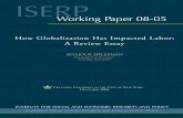 How Globalization Has Impacted Labor: A Review Essay