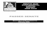 Senate Passed 2020 Supplemental Capital Budget Projects ...