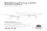 RS#PingPong table Stationary - Kickerkult