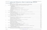 Visual Basic.Net training 2013 - Stuff U Can Use