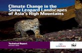 Climate Change in the Snow Leopard Landscapes of Asia’s ...