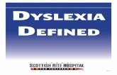 Dyslexia DefineD - Scottish Rite for Children