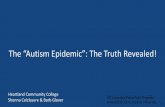 The “Autism Epidemic”: The Truth Revealed!