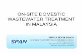 ON-SITE DOMESTIC WASTEWATER TREATMENT IN MALAYSIA …