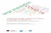 Hungarian public opinion on China in the age of COVID-19