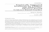 Empirically Supported Treatments for Children and Adolescents