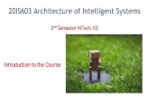 20IS603 Architecture of Intelligent Systems