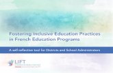 Fostering Inclusive Education Practices in French ...