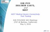 IHE-PCD ISO/IEEE 11073, - NIST