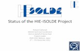 Status of the HIE-ISOLDE Project