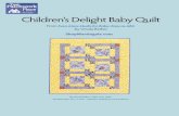 Children's Delight Baby Quilt - ShopMartingale