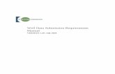 Well Data Submission Requirements Manual