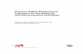 Process Safety Performance Indicators for the Refining and