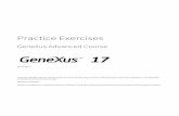 Practice Exercises - GeneXus