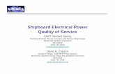 Shipboard Electrical Power Quality of ServiceQuality of ...
