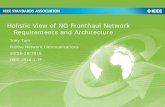 Holistic View of NG Fronthaul Network Requirements and ...
