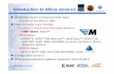 Introduction to Altera devices - cms3.koreatech.ac.kr