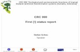 CRC 990 “Ecological and socioeconomic functions of tropical