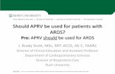 Should APRV be used for patients with ARDS?