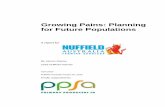 Growing Pains: Planning for Future Populations