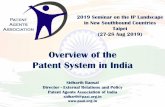 Overview of the Patent System in India