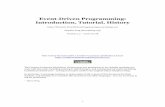 Event-Driven Programming: Introduction, Tutorial, History