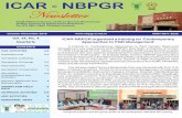 Vol. 34, No. 4 ICAR-NBPGR organized a training on ...