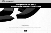 Request to Pay Message Specification