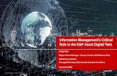 Information Management’s Critical Role in the E&P Asset ...