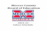 Mercer County Board of Education Board approved 5/17/2021