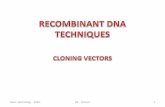 Gene Technology - 2020. 04 - Vectors 1