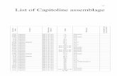 117 List of Capitoline assemblage - openstarts.units.it