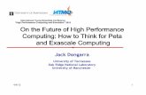 On the Future of High Performance Computing ... - netlib.org