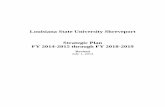 LSUS Strategic Plan FY 2014-15 through FY 2018-19