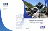 Statement of Qualification Rail & Mass Transit Projects