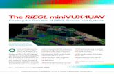 The RIEGL miniVUX-1UAV
