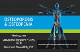 OSTEOPOROSIS & OSTEOPENIA