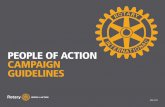 PEOPLE OF ACTION CAMPAIGN GUIDELINES
