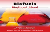 Biofuels Biodiesel Blend - Cole-Parmer