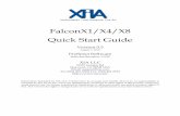 FalconX1/X4/X8 Quick Start Guide - CARS