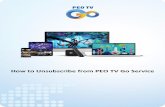 How to Unsubscribe from PEO TV Go Service